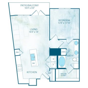 Apartment 4320 floor plan