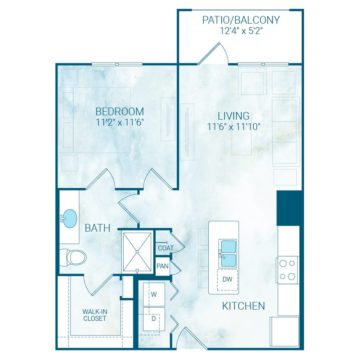 Apartment 4325 floor plan