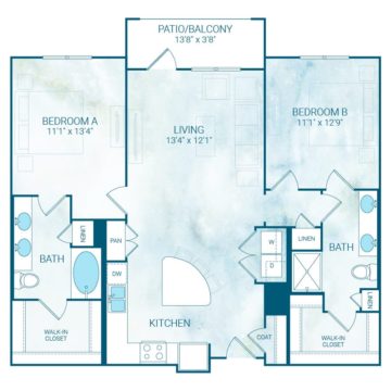 Apartment 4230 floor plan